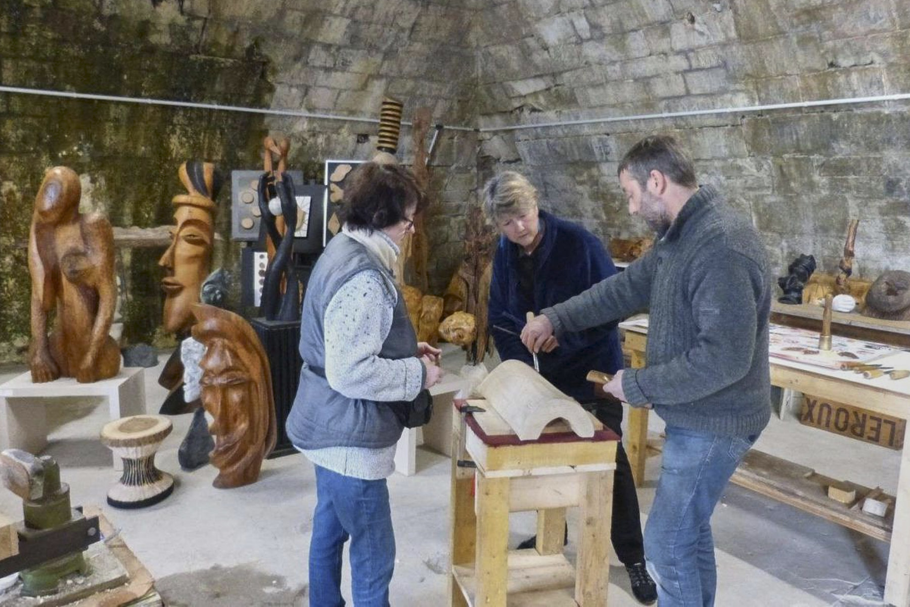 Stagiaires -Citadelle 2018nJosette u0026 Lucienne