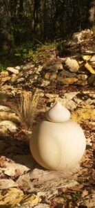 Sphère & goutte en Tuffeau